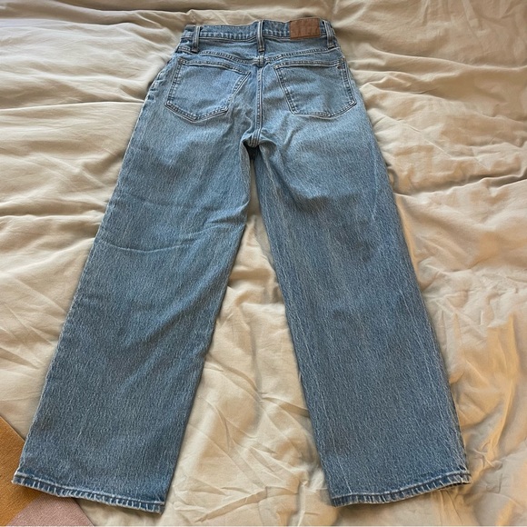 Madewell The Perfect Vintage Wide-Leg Crop Jean Knoxville Wash Size 26 - Picture 8 of 12